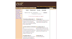 Desktop Screenshot of annuaire.histoiredefrance.net